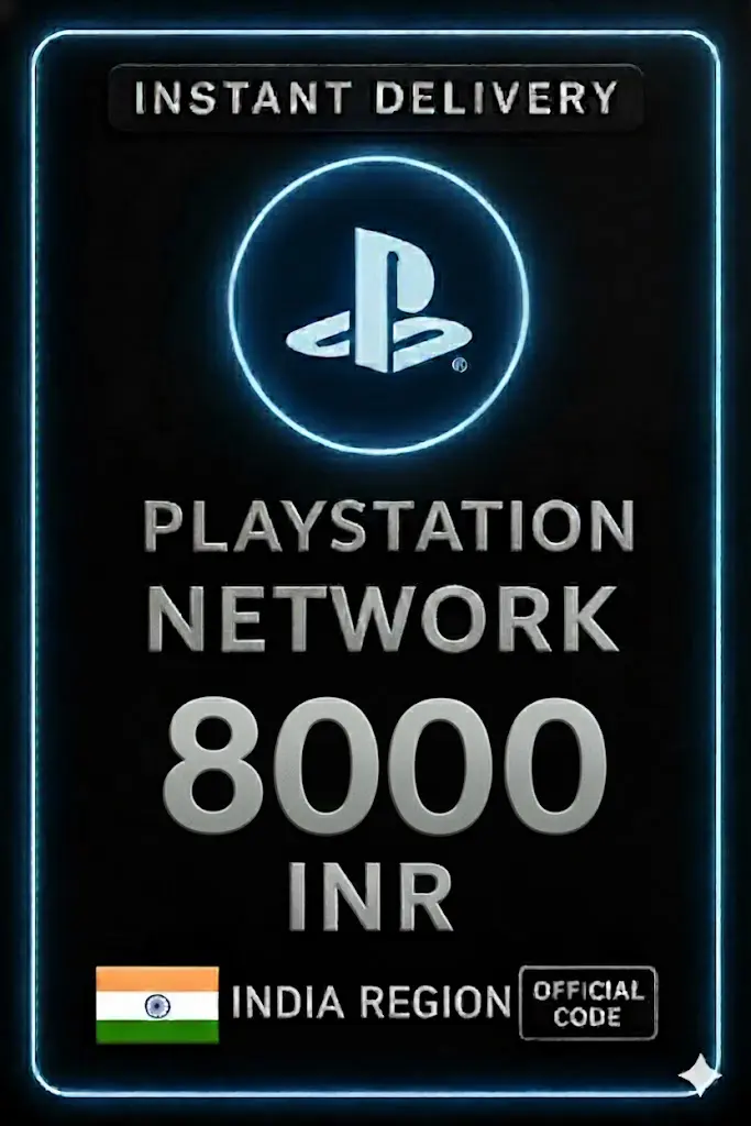 PSN Карта Индия - 8000 ИНР PSN Карта Индия - 8000 ИНР