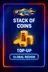 8 Ball Pool - Stack of Coins Top Up (Global)