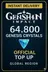 Genshin Impact 64.800 Genesis Crystals Dobití