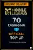 Mobile Legends - 70 Diamonds Top-Up (Thailand)