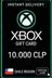 การ์ดของขวัญ XBox Live ชิลี - 10000 CLP
