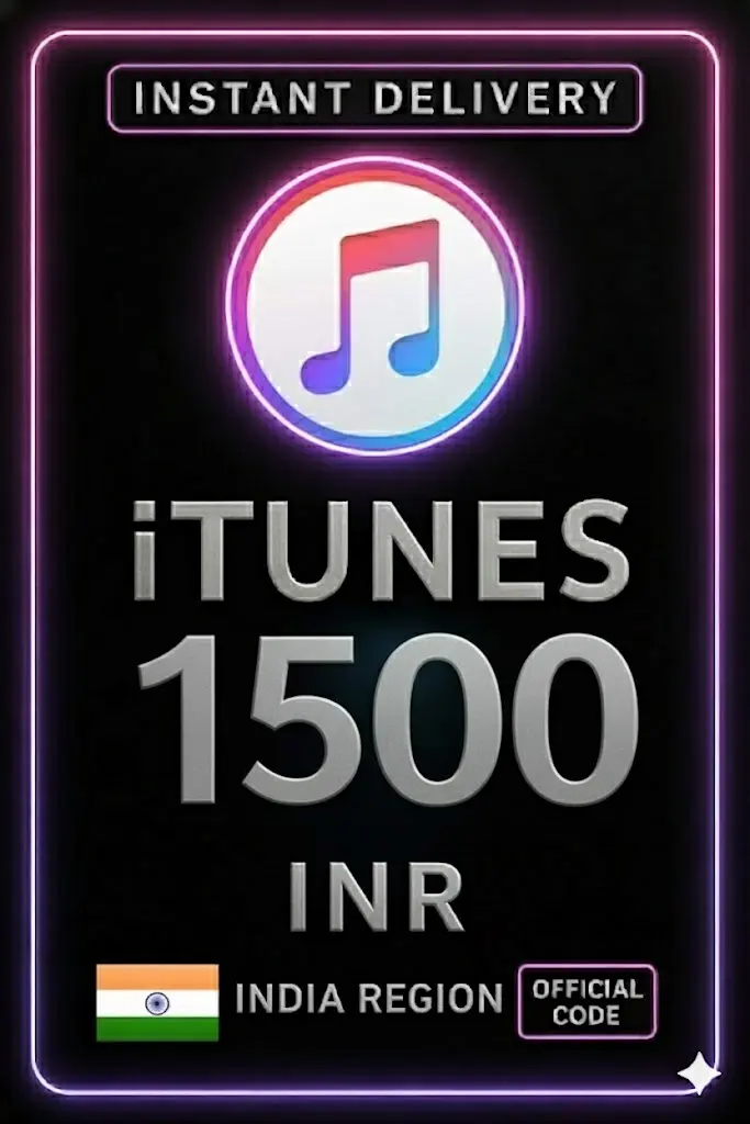 Подарочная карта iTunes Индия - 1500 INR Подарочная карта iTunes Индия - 1500 INR