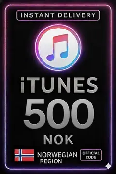 iTunes Подарункова картка 500 NOK NO