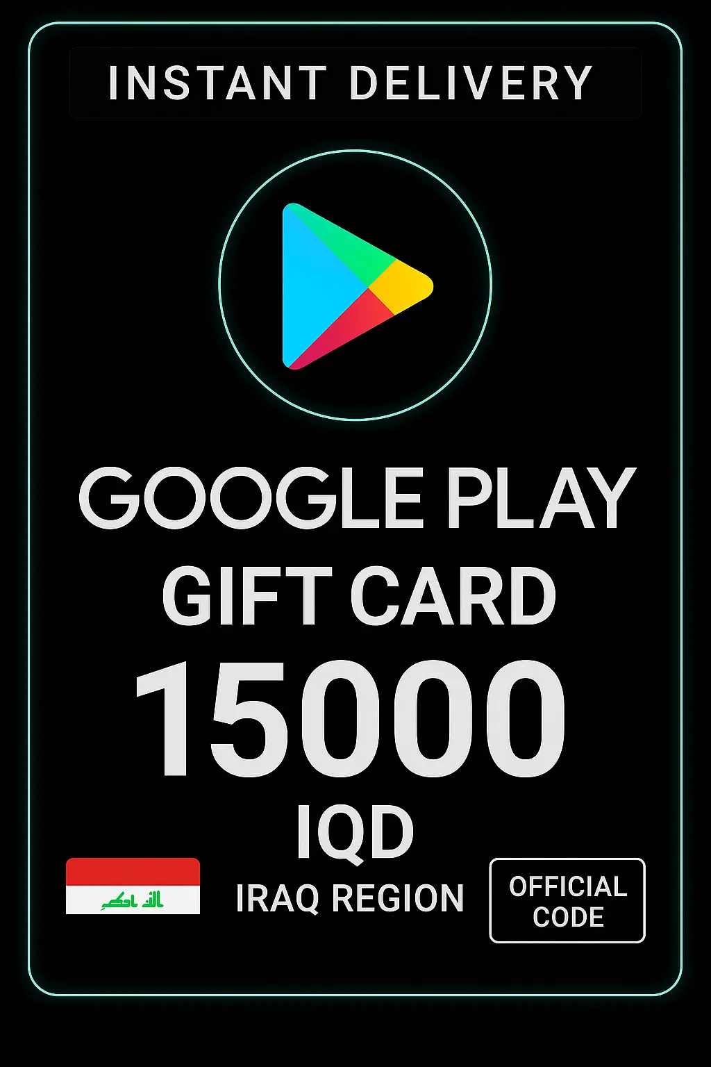 Google Play Gift Card - Iraq 15000 IQD