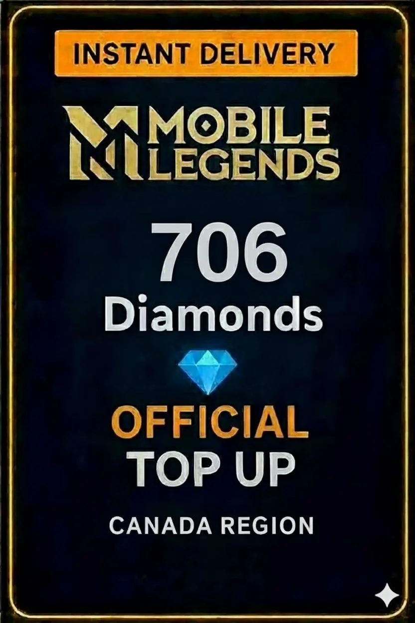 Mobile Legends - 706 Diamonds Top-Up (Canada)