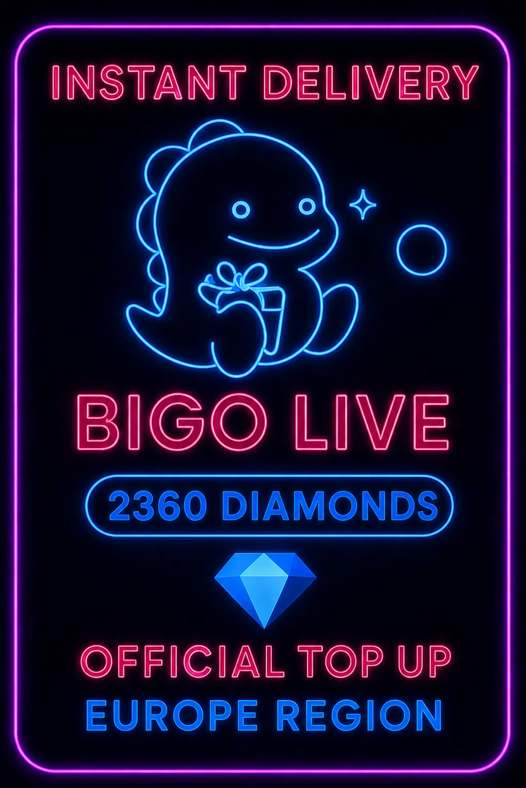 Bigo Live - 2360 Diamonds (Top-Up) (EU)