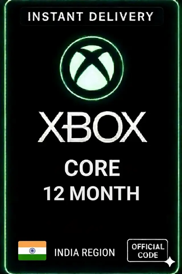 Xbox Game Pass Core - 12 Months (India)