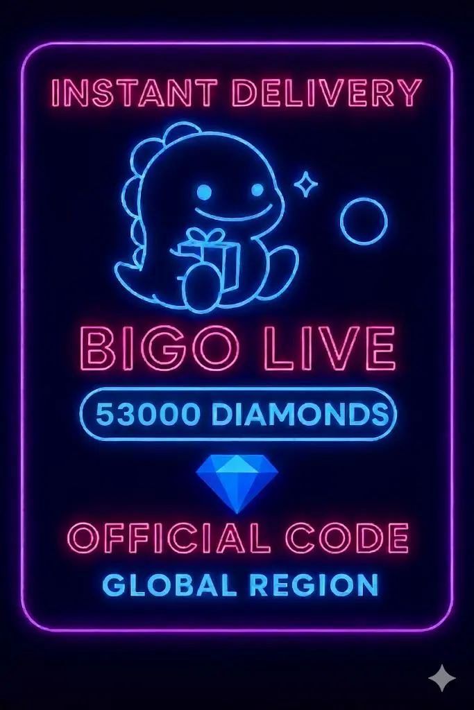 Bigo Live - 53000 Diamonds (Global) Bigo Live - 53000 Diamonds (Global)