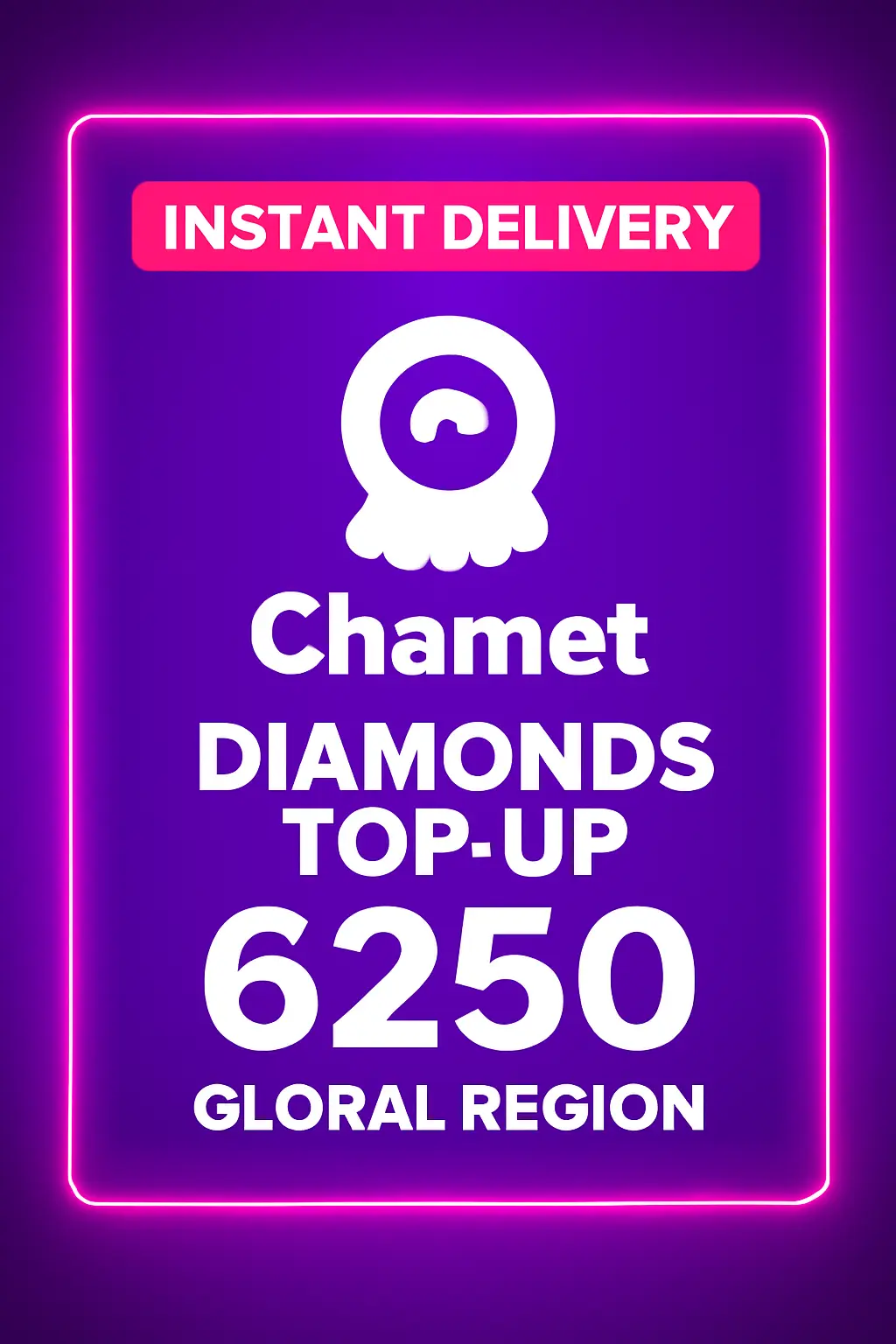 Chamet - 6250 Diamonds Top-Up (Global)