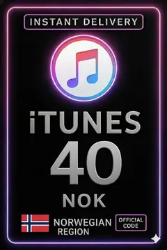 Подарункова картка iTunes 40 NOK NO