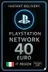 プレイステーションギフトカード イタリア - 40€
