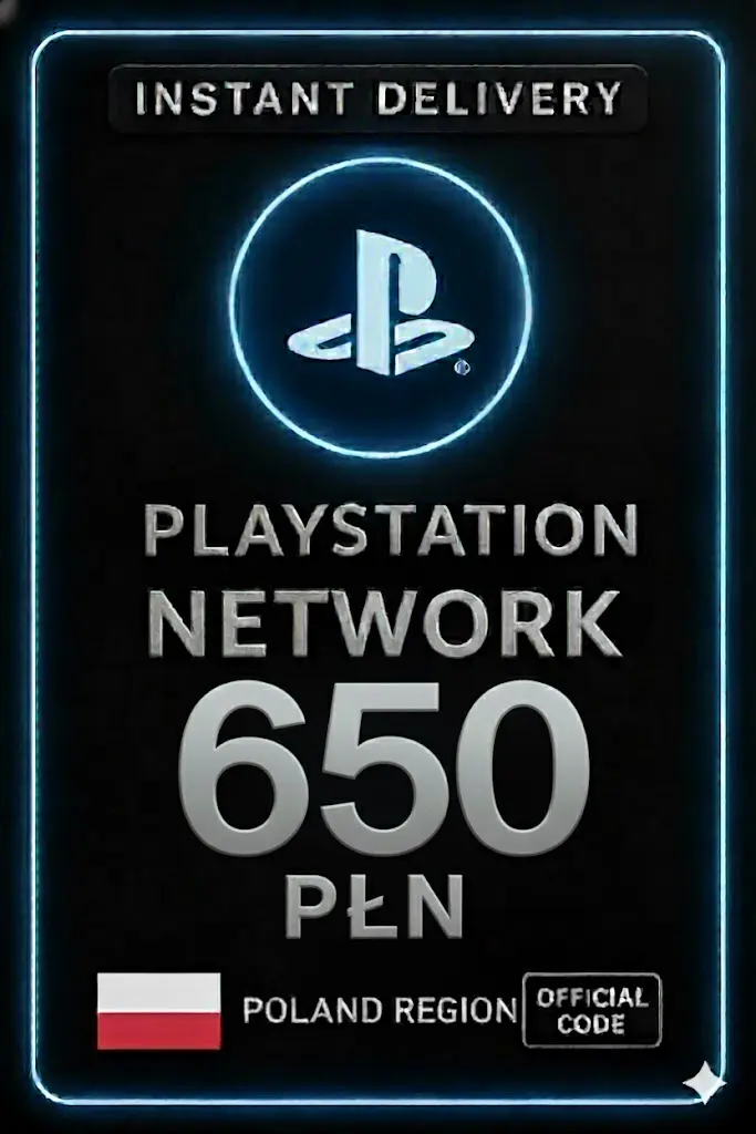 PSN Card Poland - PL 650 PSN Card Poland - PL 650
