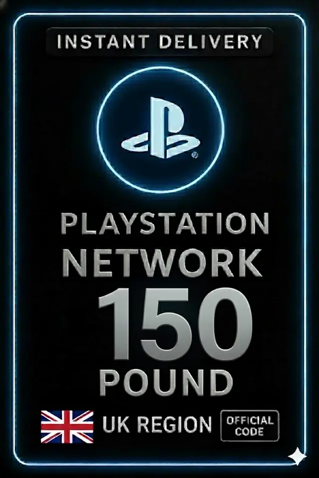 Playstation PSN Gift Card - UK - 150 GBP