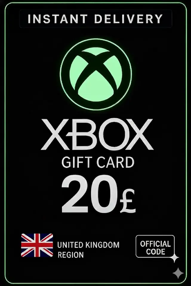 Xbox Live Gift Card £20 Wallet