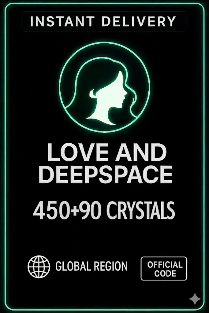 Love and Deepspace 450 + 90 Crystals Top Up