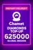 Chamet - 625000 Diamonds Top-Up (Global)
