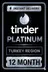 Tinder Platinum - 12 Month