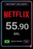Netflix Cadeaubon 55,90 BRL BR