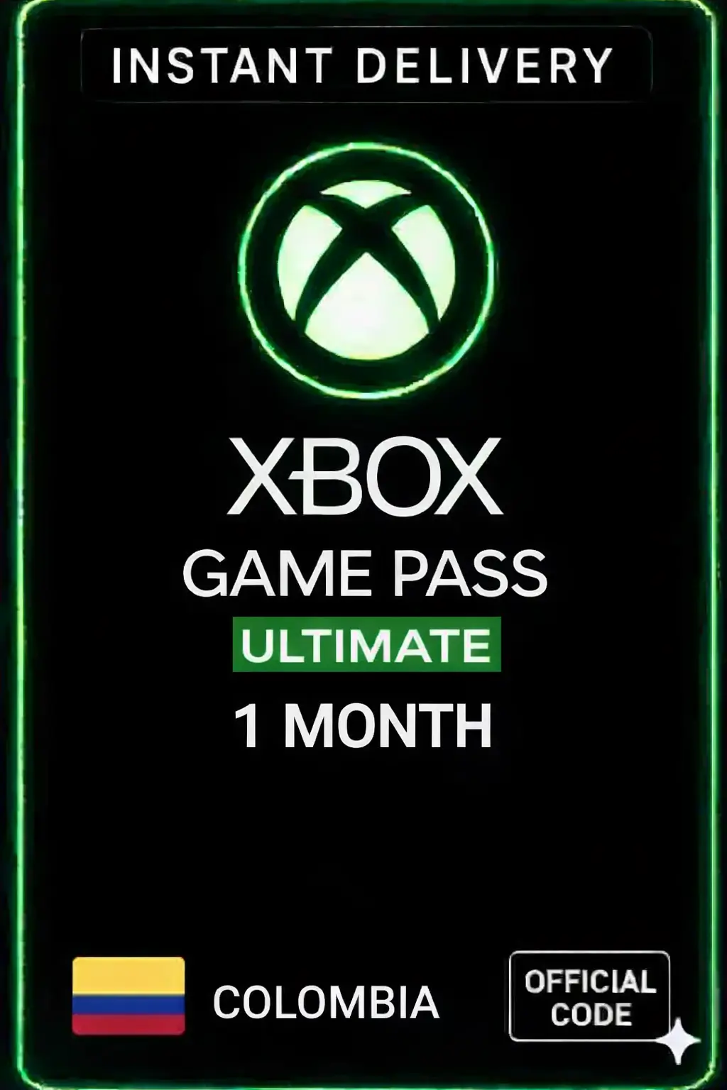 Xbox Game Pass Ultimate 1 Months (Colombia)