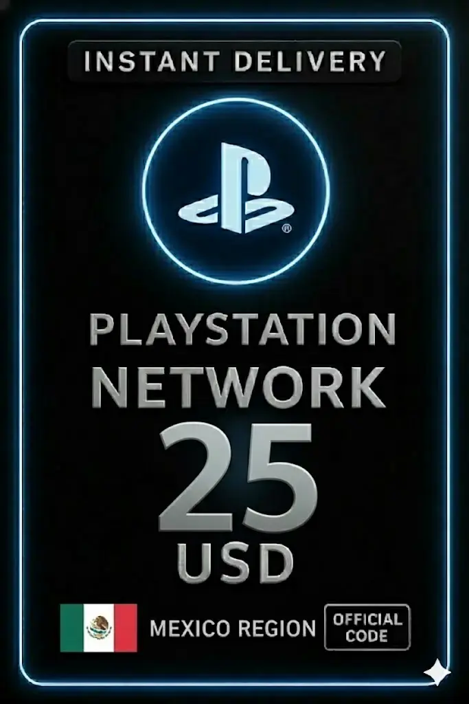 PSN Card Mexico - MX 25 USD PSN Card Mexico - MX 25 USD
