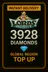 Lords Mobile 3928 Diamantes Recarga