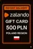 Zalando Geschenkkarte - 500 PLN (PL)