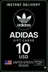 Adidas 10 USD