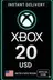 Xbox Live Gift Card 20 Usd Wallet
