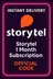 Storytel 1 Month Subscription | Kuwait- (GCC)