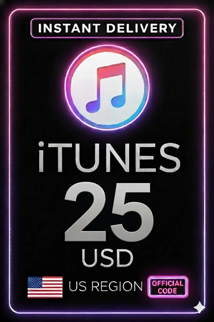 Carta Regalo iTunes - 25 USD Carta Regalo iTunes - 25 USD
