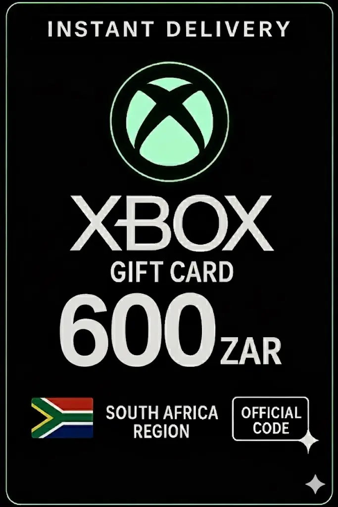 Carta regalo Xbox Live 600 ZAR Wallet Carta regalo Xbox Live 600 ZAR Wallet