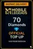Mobile Legends - 70 Diamonds Top-Up (Vietnam)