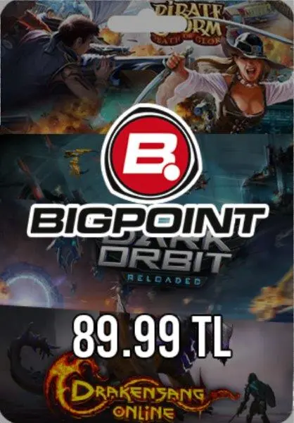 Bigpoint 89,99 TL Gutschein Bigpoint 89,99 TL Gutschein
