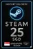 新加坡Steam钱包代码 25新元