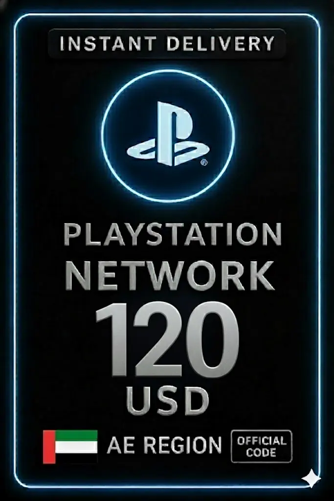 بطاقة PSN 120 دولار أمريكي بطاقة PSN 120 دولار أمريكي