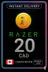 Razer Gold Canadá 20CAD