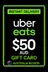 Uber Eats Gift Card - 50 AUD