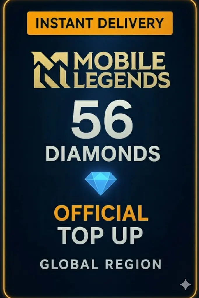 Mobile Legends - 56 Diamonds Top Up - (2) Mobile Legends - 56 Diamonds Top Up - (2)