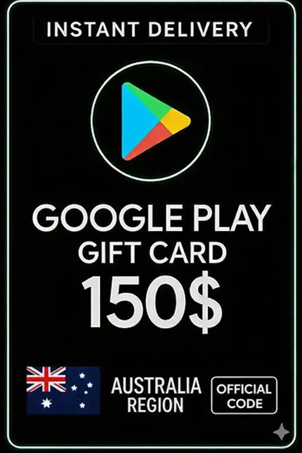 Google Play Gift Card - Australia AUD $ 150
