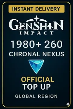 Genshin Impact - 1980 + 260 Chronal Nexus Top-Up