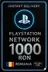 PSN карта Румыния - 1000 RON