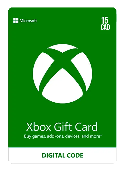 Xbox Live Geschenkkarte 15 CAD Geldbörse Xbox Live Geschenkkarte 15 CAD Geldbörse