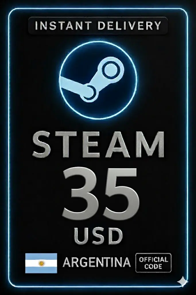 Steam Wallet Code - 35 USD (Argentina) Steam Wallet Code - 35 USD (Argentina)