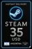 Steam Wallet Code - 35 USD (Argentina)