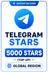 Telegram - 5000 Stars (Top-Up)