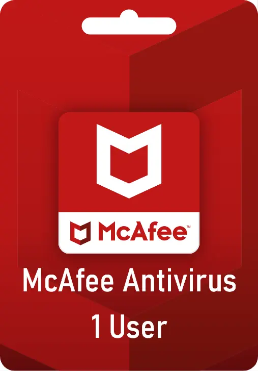 McAfee Antivirus 1 Użytkownik