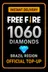 Free Fire 1060 Diamonds Top-Up (Brazil)