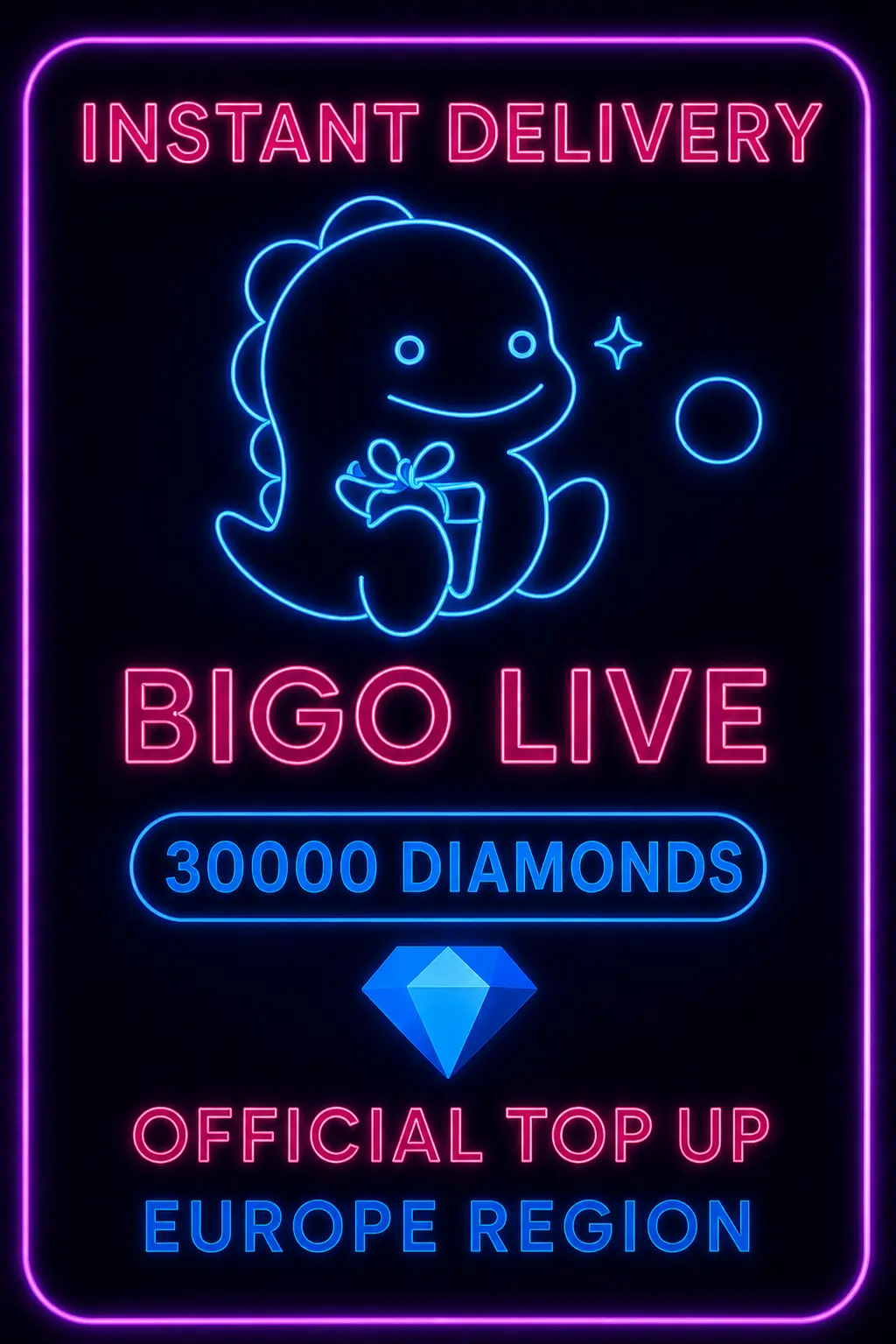 Bigo Live - 30000 Diamonds (Top-Up) (EU)
