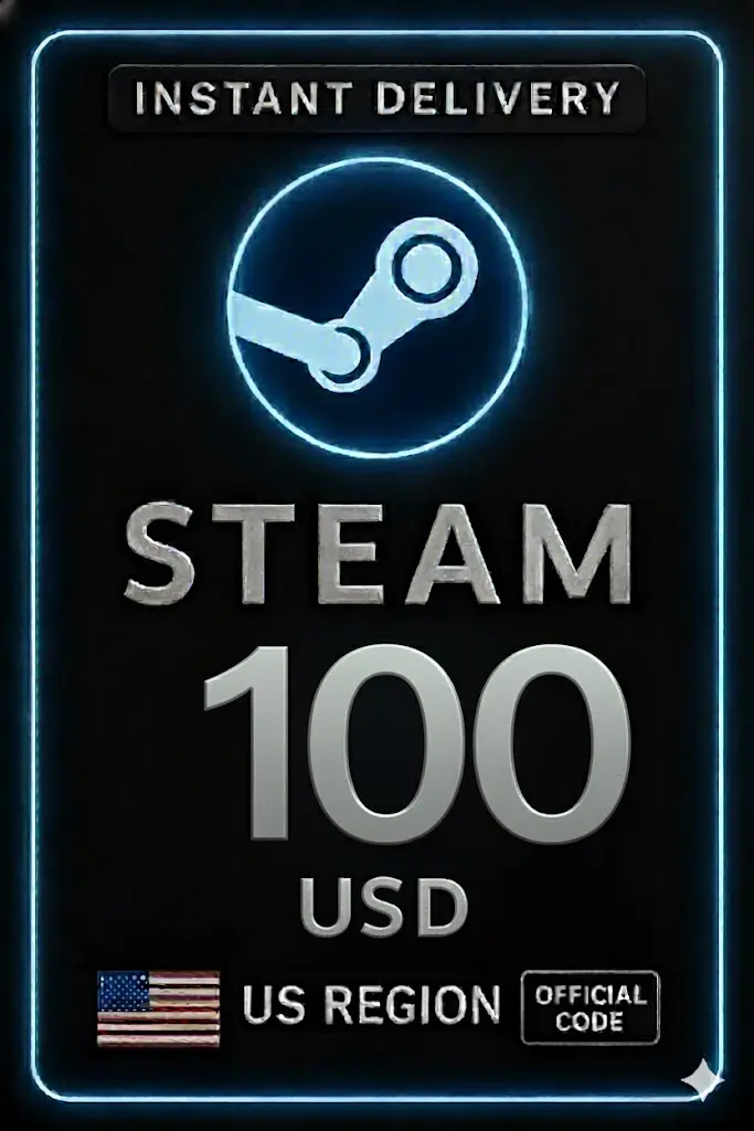 Steam-Guthabenkarte 100 USD Steam-Guthabenkarte 100 USD