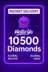 Olá Yo - 10500 Diamantes (Global)